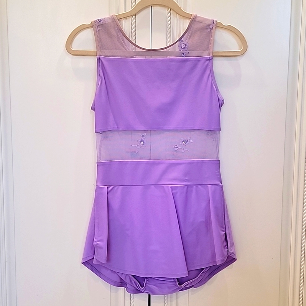 Lilac Figure Skating Dress - Size Ladies 8-10
